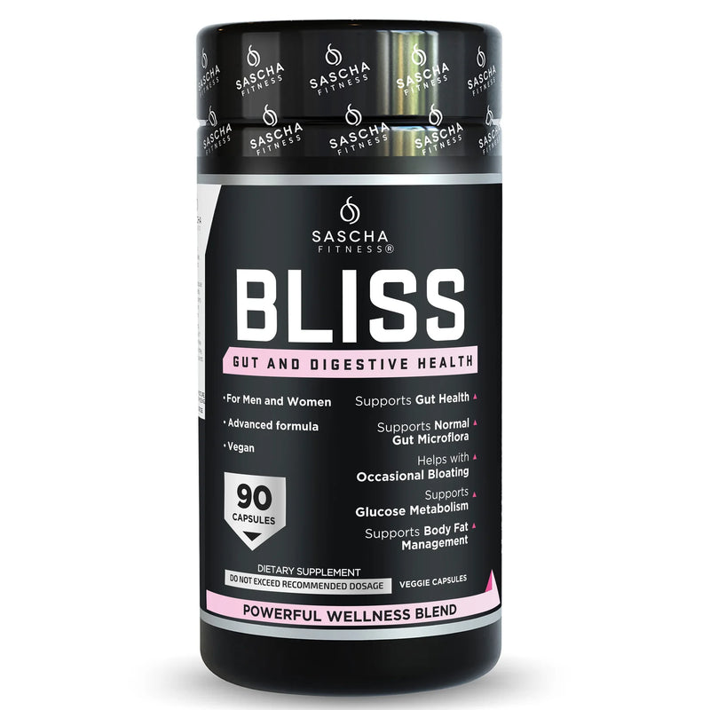 BLISS Gut And Digestive Health - Sascha Fitness / Apoyo para la salud intestinal