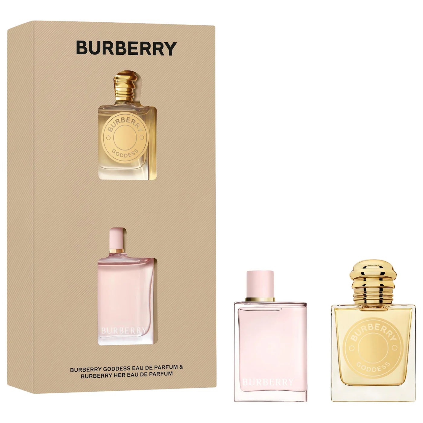 Mini Her & Goddess Perfume Duo Set - BURBERRY / Set 2 pzas perfume