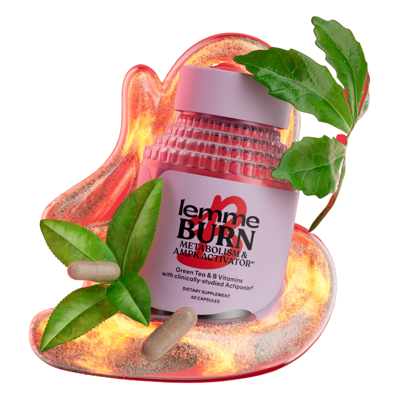 Lemme Burn Metabolism Capsules - 60 Count, Natural Fat-Burning Supplement