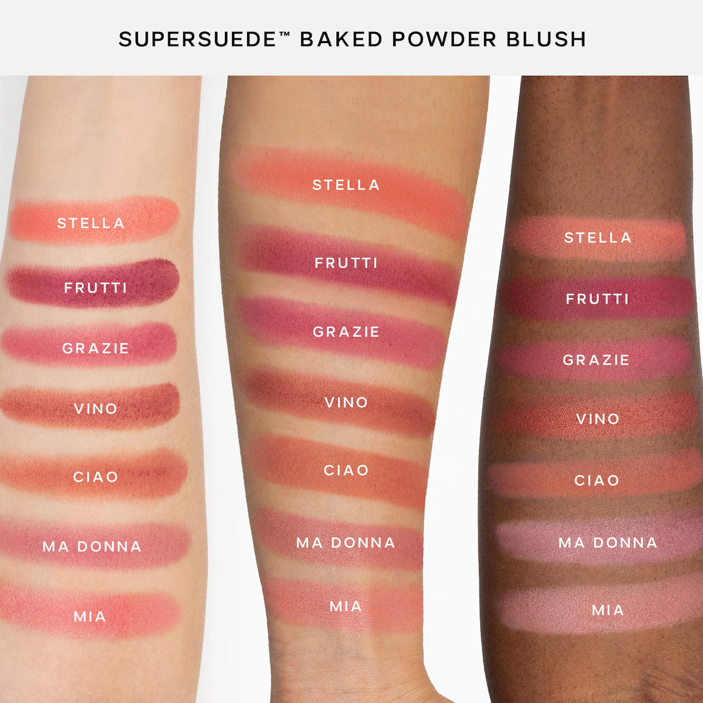 *PREORDEN: SuperSuede™ Radiant Talc-Free Baked Powder Blush - Saie / Rubor en polvo de larga duración