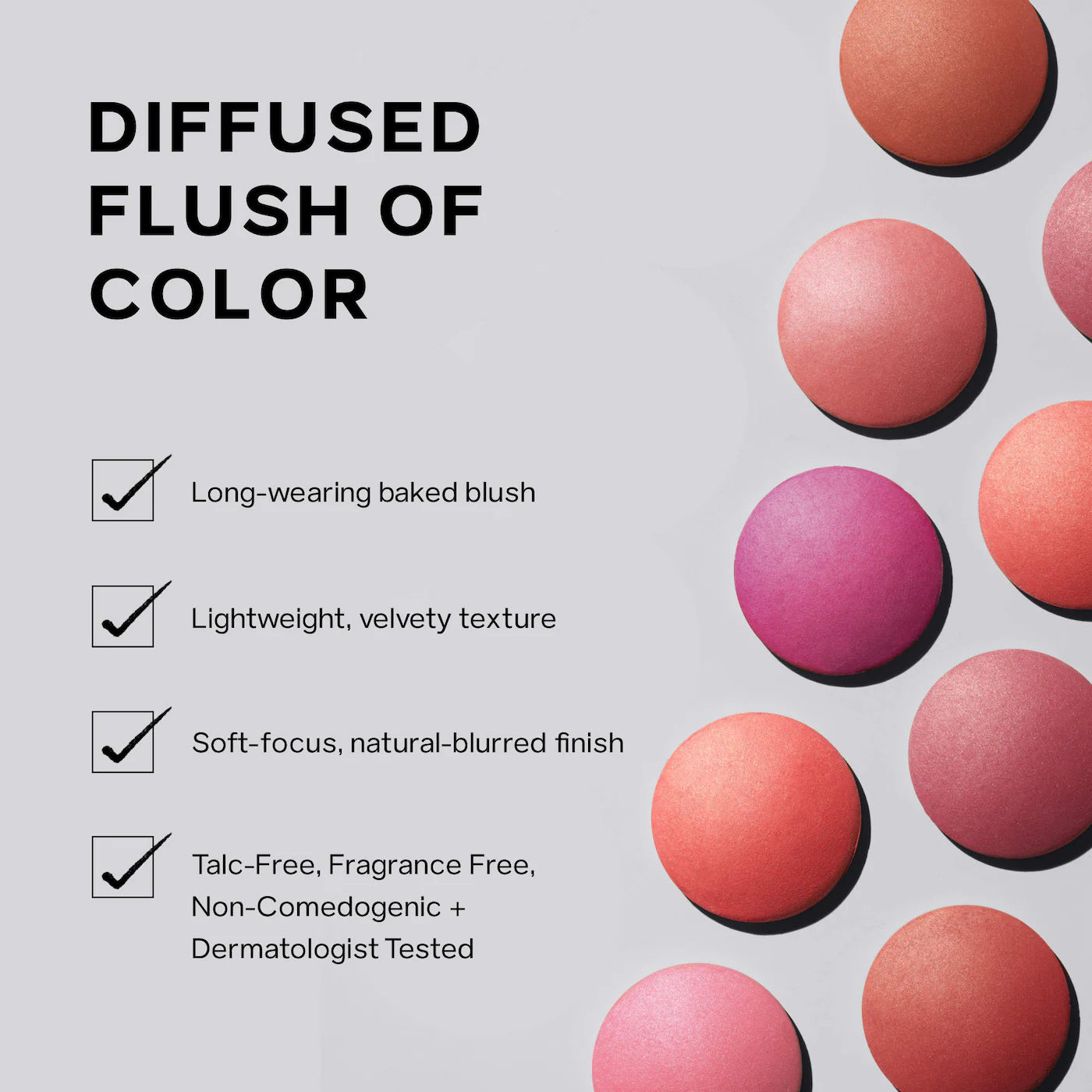 *PREORDEN: SuperSuede™ Radiant Talc-Free Baked Powder Blush - Saie / Rubor en polvo de larga duración