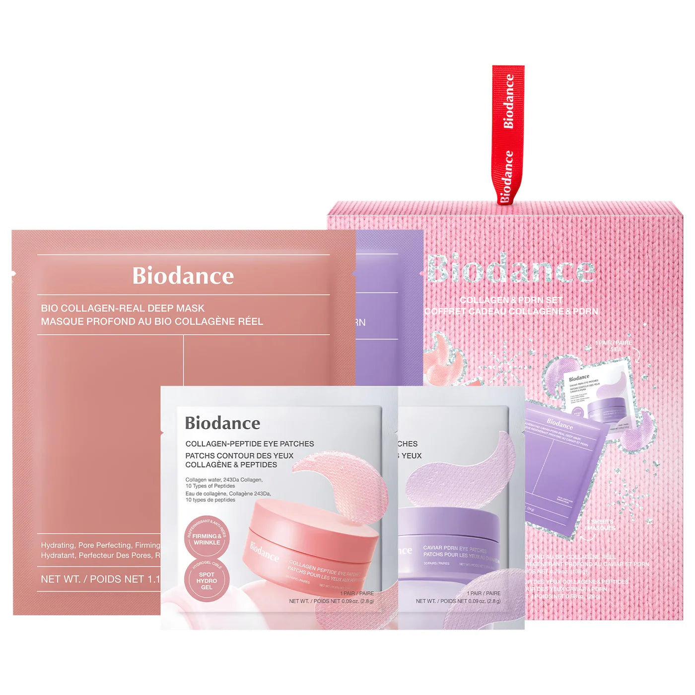 *PREORDEN: Collagen & PDRN Hydrogel Bounce Set - Biodance / Set de skincare