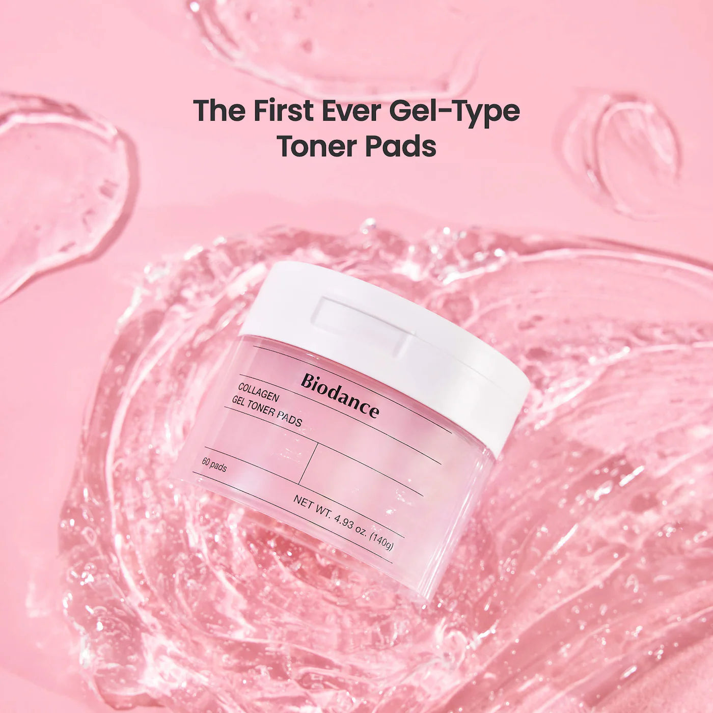 *PREORDEN: Collagen Gel Toner Pads for Pore Minimizing & Firming Care - Biodance  / Pads de colágeno