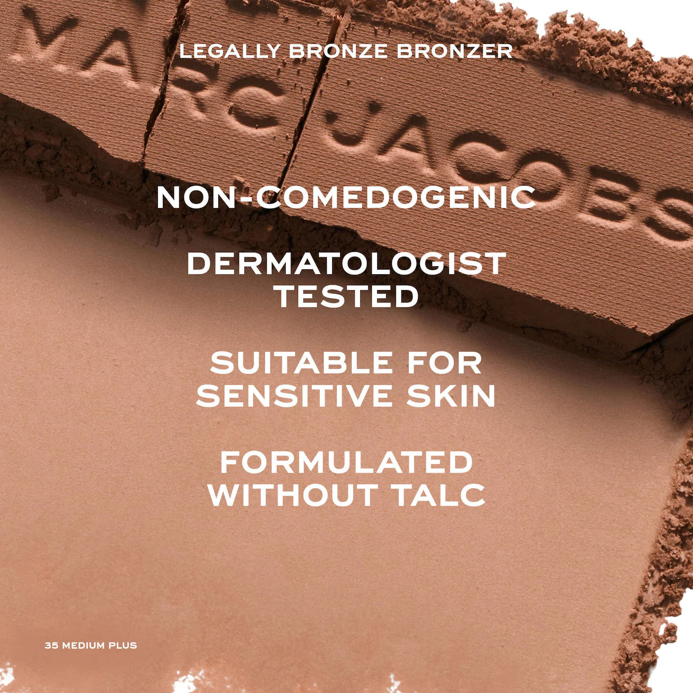 *PREORDEN: Legally Bronze Talc-Free Blurring Powder Bronzer - Marc Jacobs Beauty / Bronceador en polvo