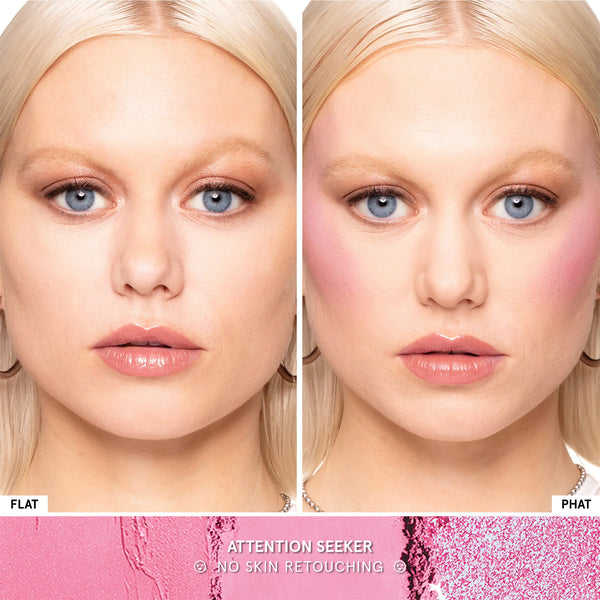 Cheek Clapper 3D Blush Trio Palette - One size by Patrick Starrr / Rubor en crema y polvo e iluminador