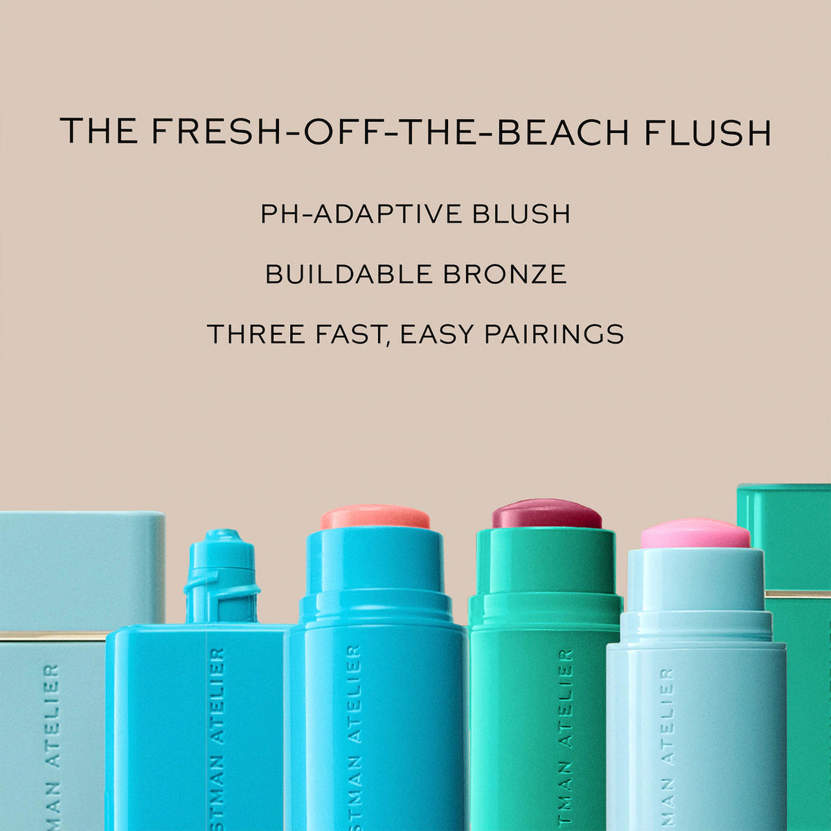 *PREORDEN: Mini Sun Tone Bronze + pH Glassy Blush Duo Gift Set - Westman Atelier / Duo de rubor y bronzer