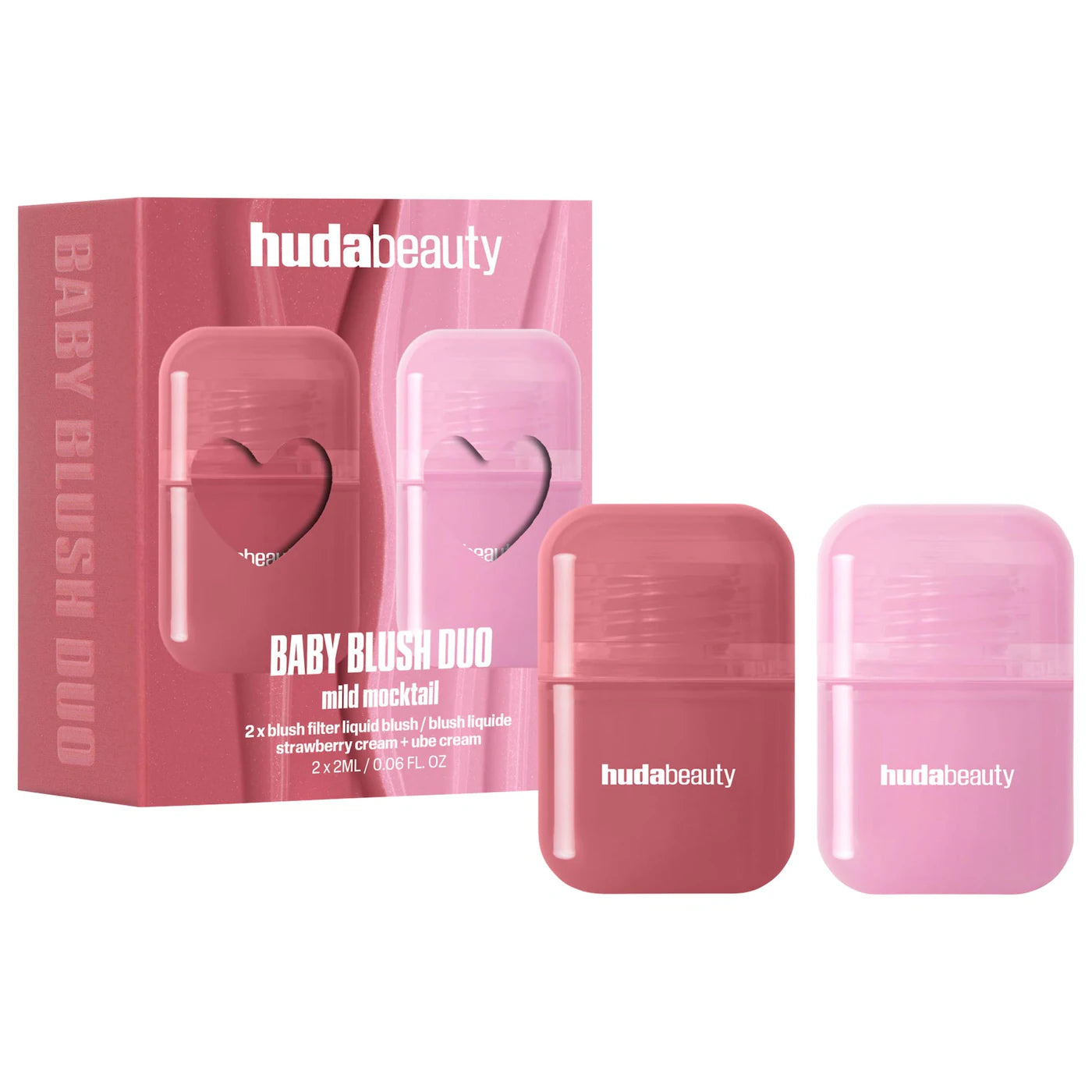 *PREORDEN: Mini Blush Mocktail Duos - HUDA BEAUTY / Set de mini blush