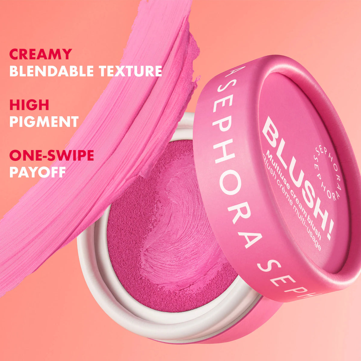 *PREORDEN: Blush! Multiuse Cream Blush - SEPHORA COLLECTION / Rubor en crema