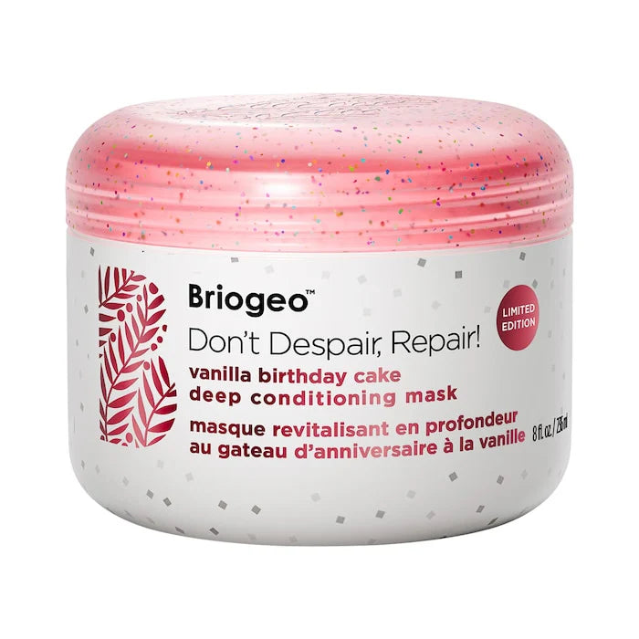 Don't Despair, Repair! Deep Conditioning Hair Mask in Vanilla Birthday Cake Scent - Briogeo / Máscarilla acondicionadora profunda