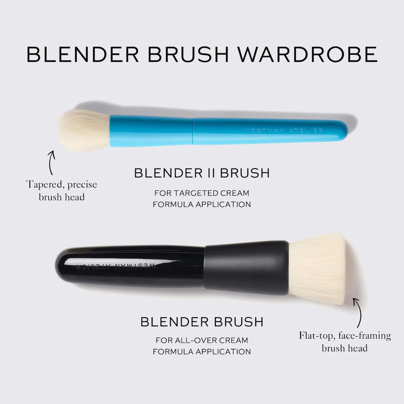 *PREORDEN: Clean Blender II Brush - Westman Atelier / Brocha para maquillaje