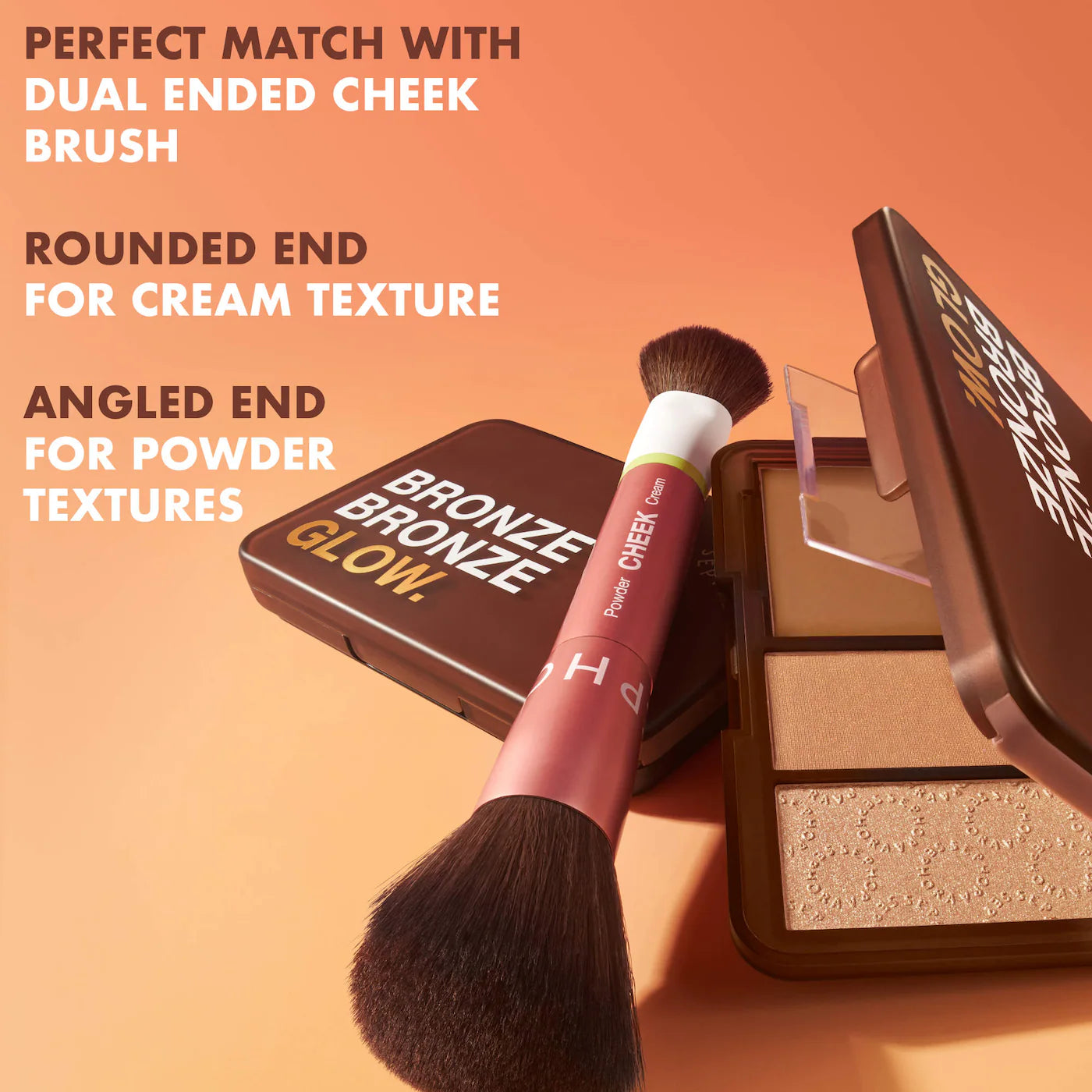 *PREODEN: Bronze Bronze Glow Face Palette - SEPHORA COLLECTION / Paleta de iluminador y bronzer en crema y polvo