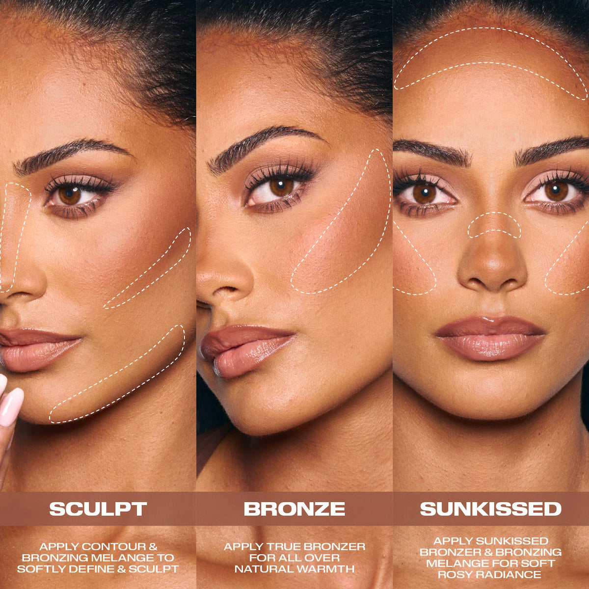 *PREORDEN: Bronze Filter Bronzer and Contour Palette - HUDA BEAUTY / Paleta para el rostro