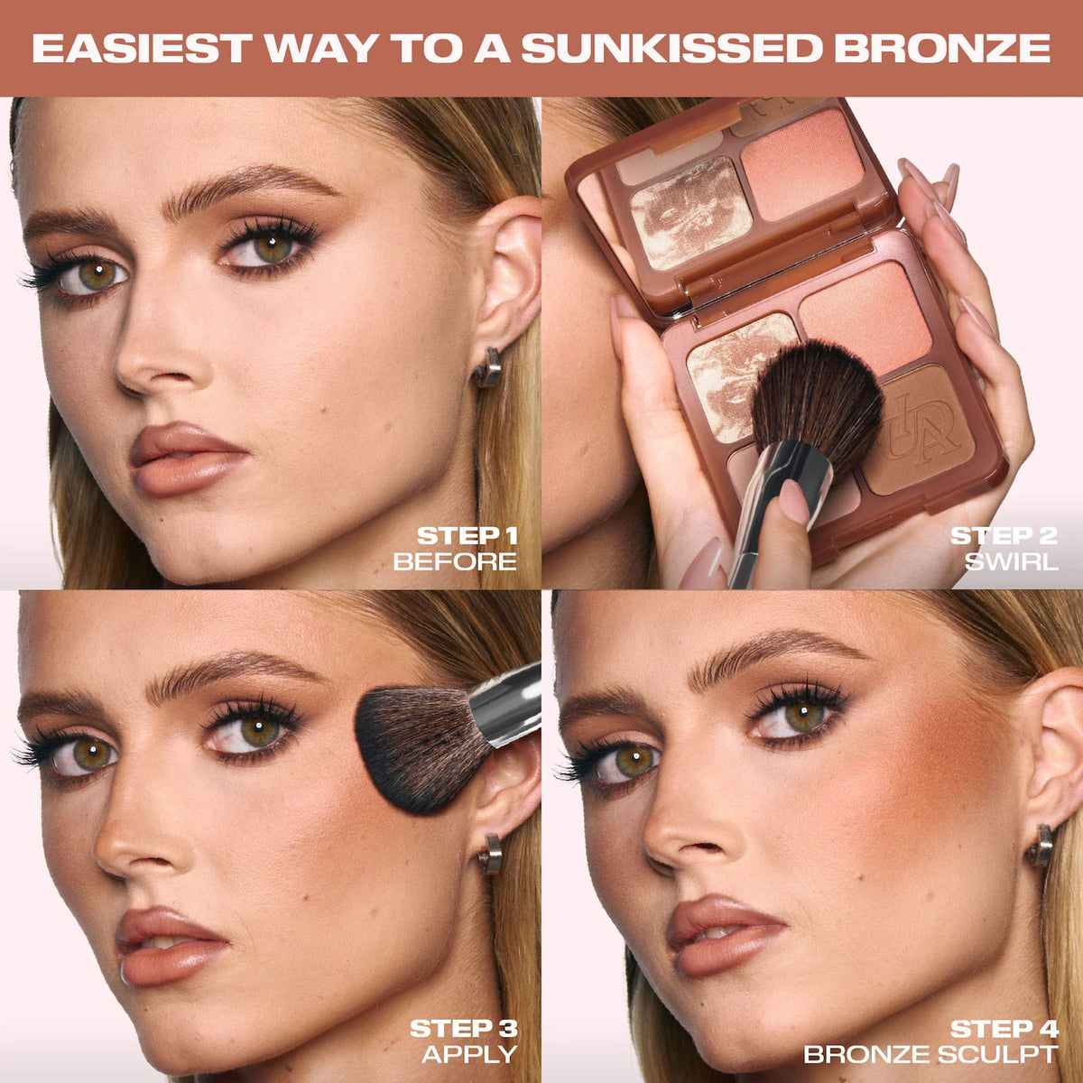 *PREORDEN: Bronze Filter Bronzer and Contour Palette - HUDA BEAUTY / Paleta para el rostro