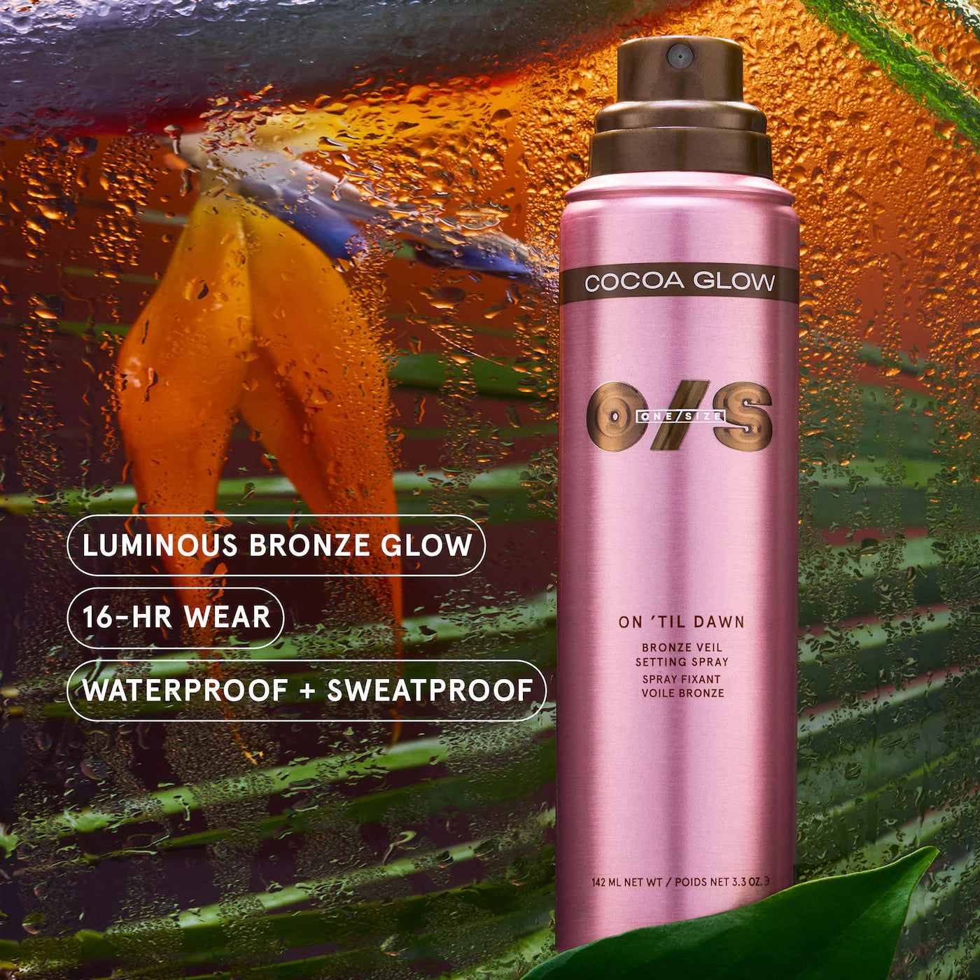 *PREORDEN: On 'Til Dawn Bronze Veil Setting Spray - ONE/SIZE by Patrick Starrr / Spray fijador tono bronce
