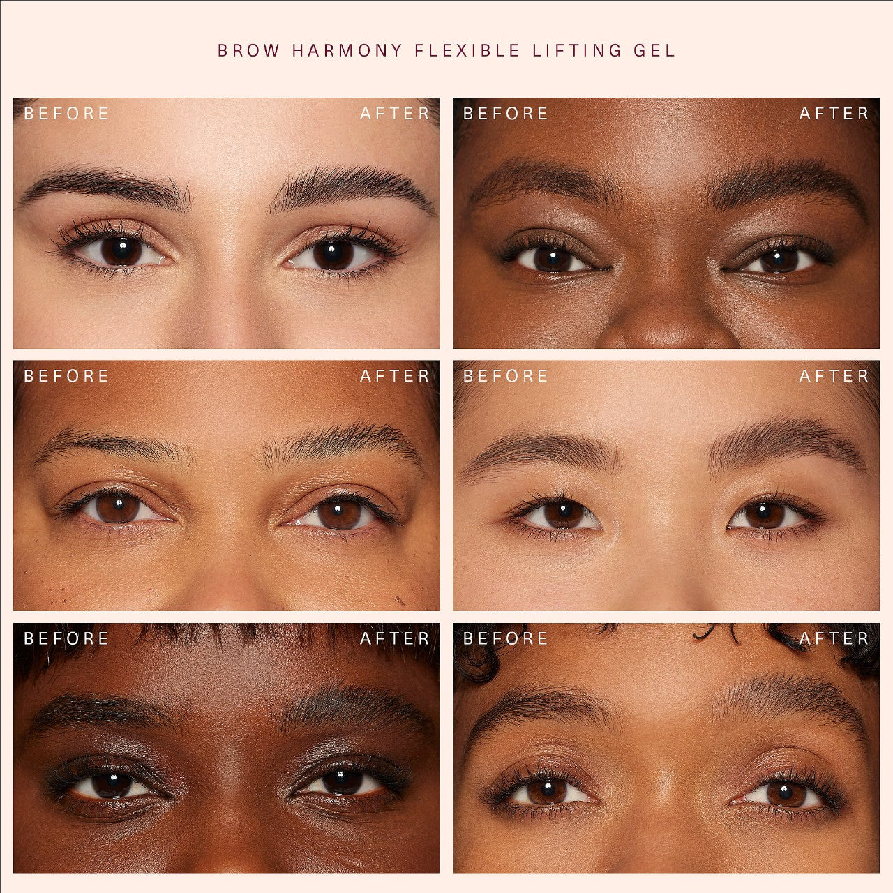 Brow Harmony Flexible Lifting and Laminating Eyebrow Gel - Rare Beauty / Gel para cejas (edición limitada)