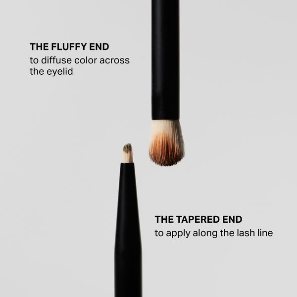 *PREORDEN: Brush No. 2 Double Sided Eyeshadow Brush - MERIT / Brocha para difuminar sombras