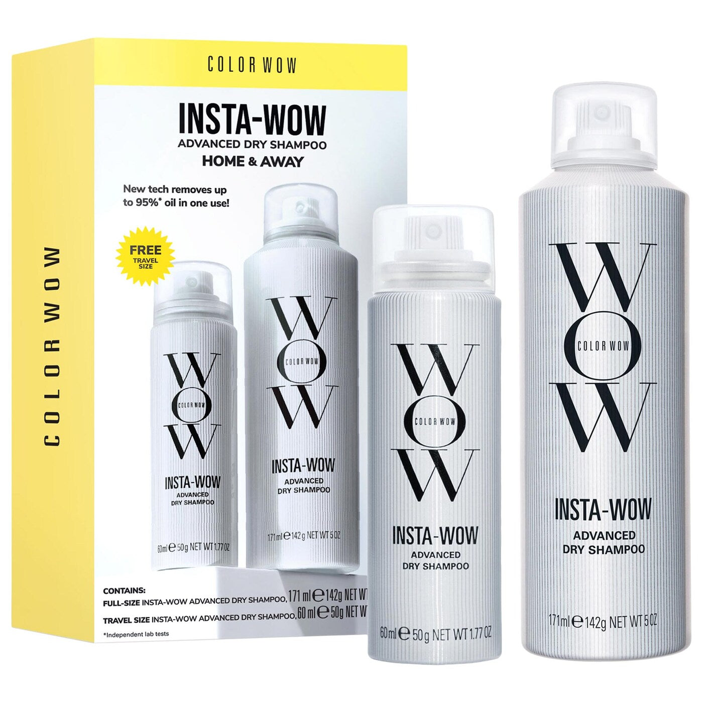 *PREORDEN: Insta-Wow Advanced Dry Shampoo Full-Size and Mini Gift Set - COLOR WOW / Set de shampoo en seco