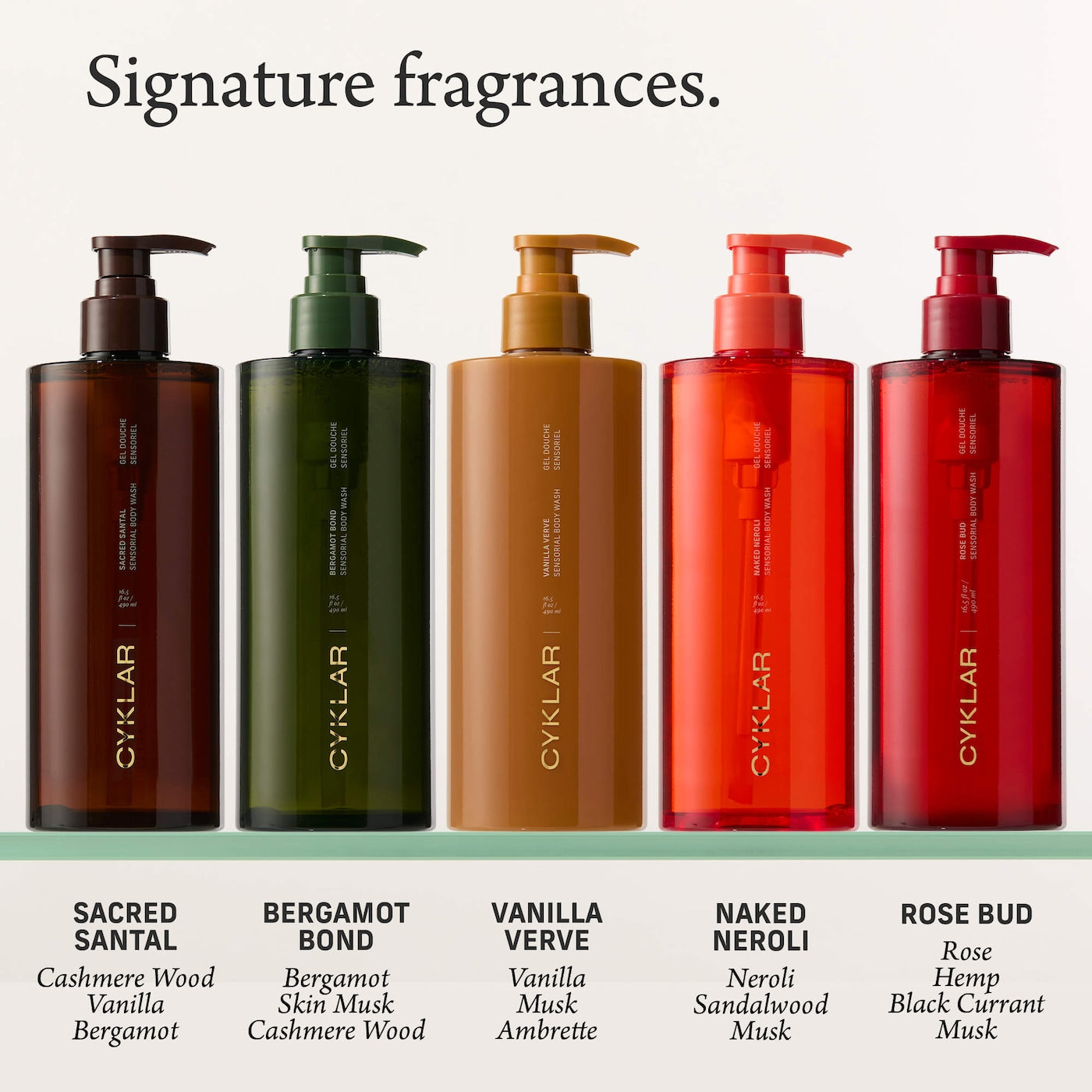 *PREORDEN: Sacred Santal Sensorial Body Wash for Moisture Barrier - CYKLAR / Gel de ducha