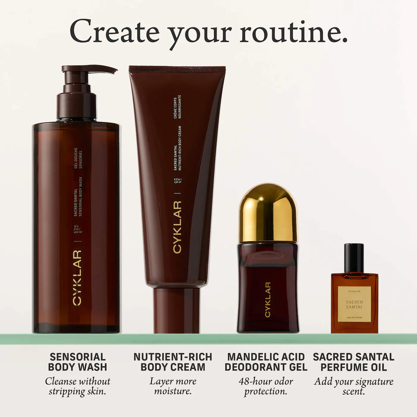 *PREORDEN: Sacred Santal Sensorial Body Wash for Moisture Barrier - CYKLAR / Gel de ducha