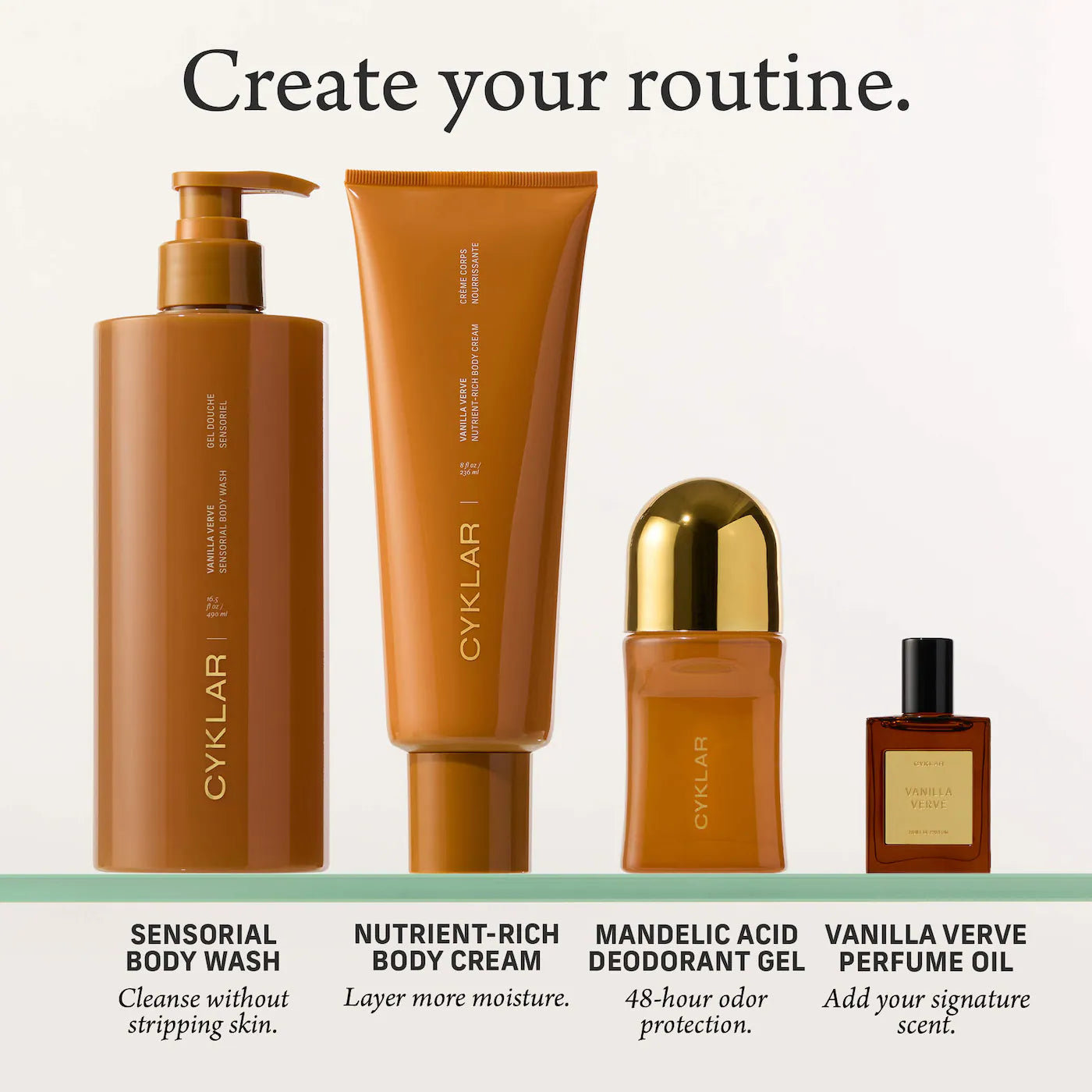 *PREORDEN: Vanilla Verve Sensorial Body Wash for Moisture Barrier - CYKLAR / Gel de ducha