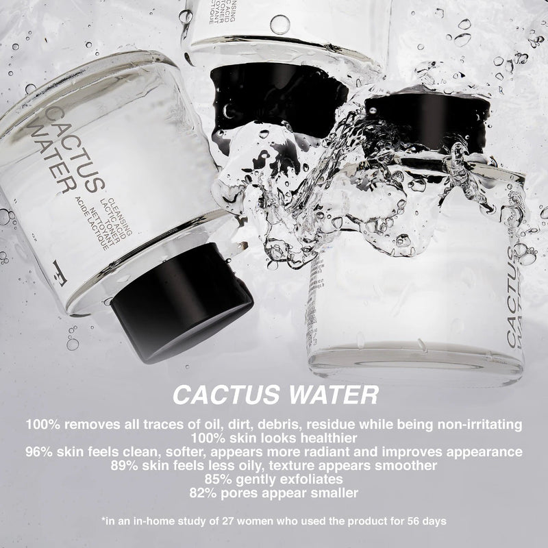Mini Cactus Water Cleansing Lactic Acid Toner - Freck Beauty / Tónico para poros enrojecimiento y textura