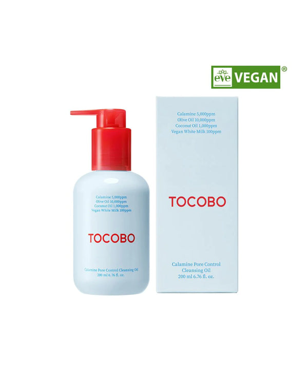 *PREORDEN: Calamine Pore Control Cleansing Oil 200ml -  TOCOBO / Limpiador facial en aceite para poros