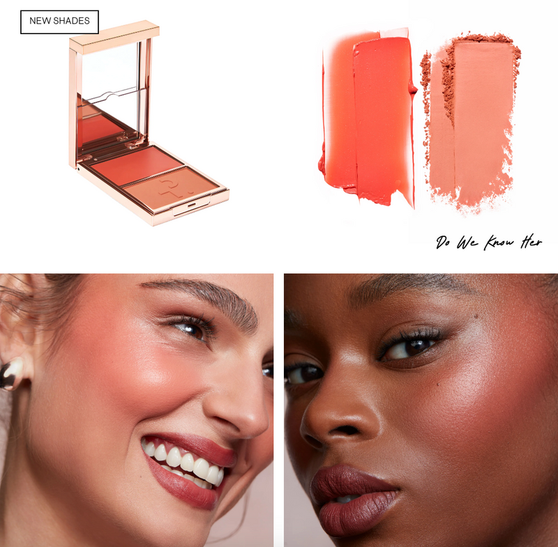 Major Headlines Double Take Creme & Powder Blush - Patrick Ta / Rubor en Crema y Polvo