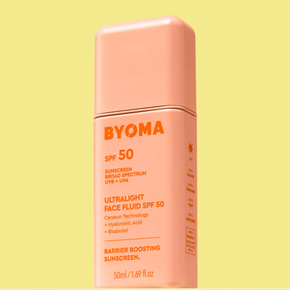 *PREORDEN: Ultralight Face Fluid SPF50 -  BYOMA / Protector facial ultraligero SPF50