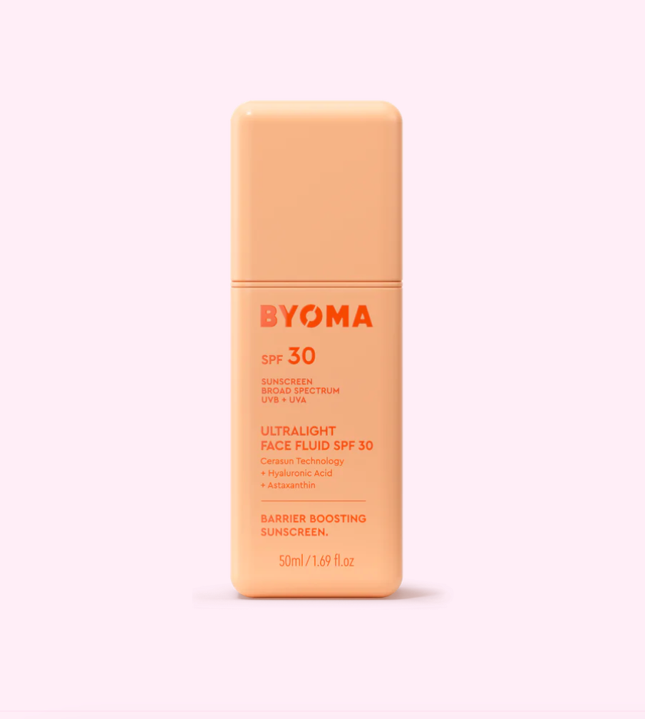 *PREORDEN: Ultralight Face Fluid SPF30 -  BYOMA / Protector facial ultraligero SPF30