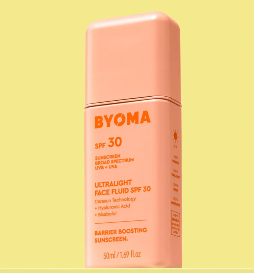 *PREORDEN: Ultralight Face Fluid SPF30 -  BYOMA / Protector facial ultraligero SPF30