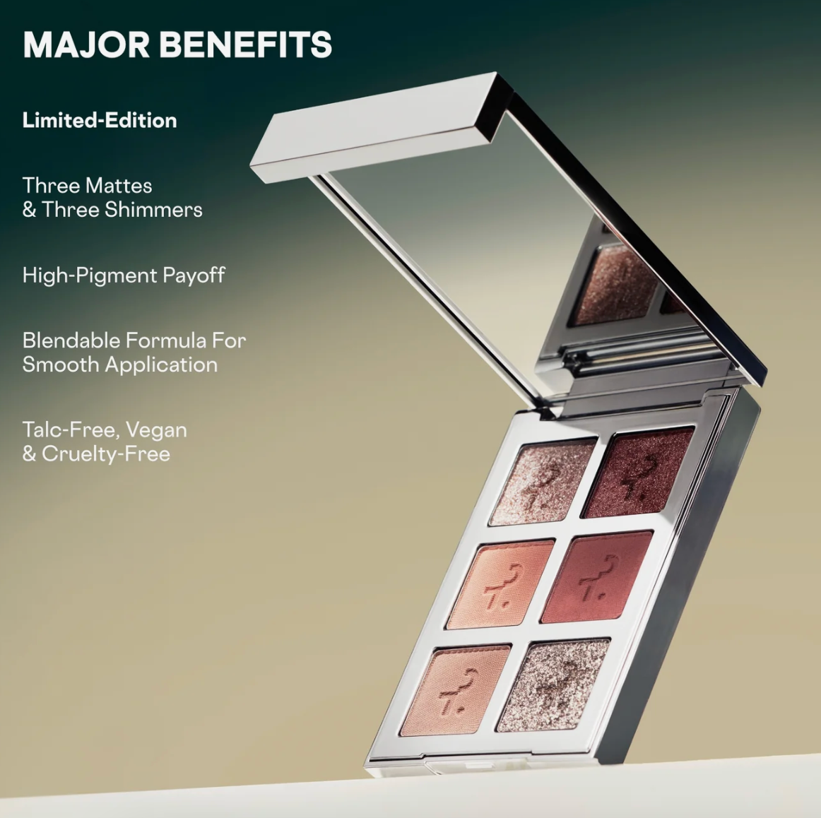 *PREORDEN: Major Dimension Dream Date Eyeshadow Palette - Patrick Ta / Paleta de sombras