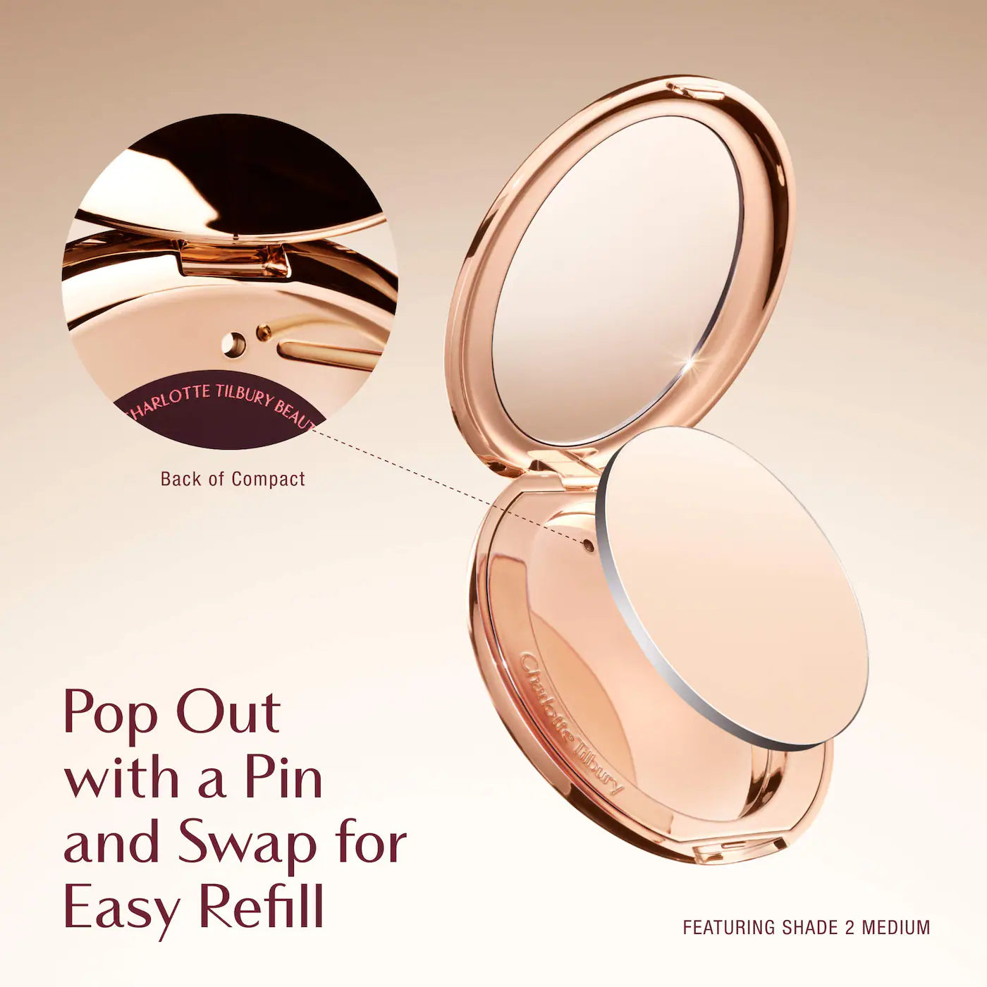 Airbrush Flawless Finish Setting Powder - Charlotte Tilbury / Polvo fijador