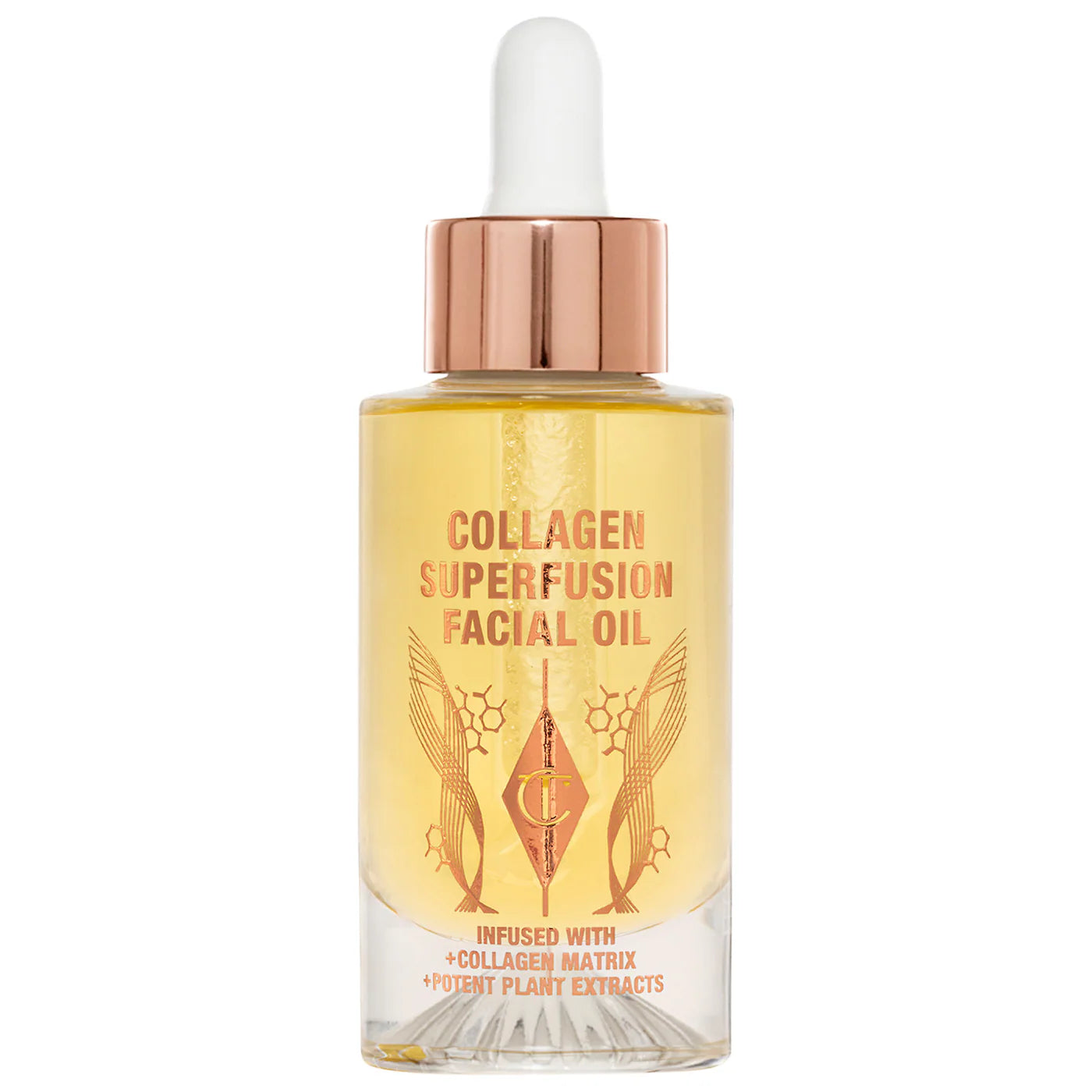 *PREORDEN: Collagen Superfusion Firming & Plumping Facial Oil 30mL - Charlotte Tilbury / Aceite facial con colágeno y vitaminas