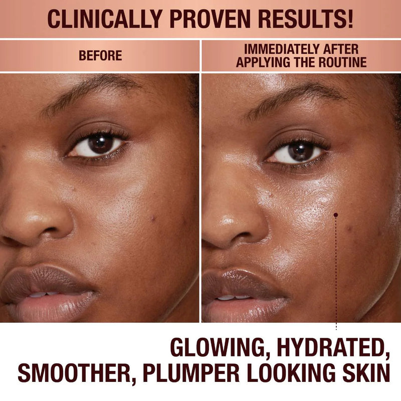 Immediate Skin Revival Routine Discovery Set - Charlotte Tilbury / Set 4 pzas rutina completa rostro
