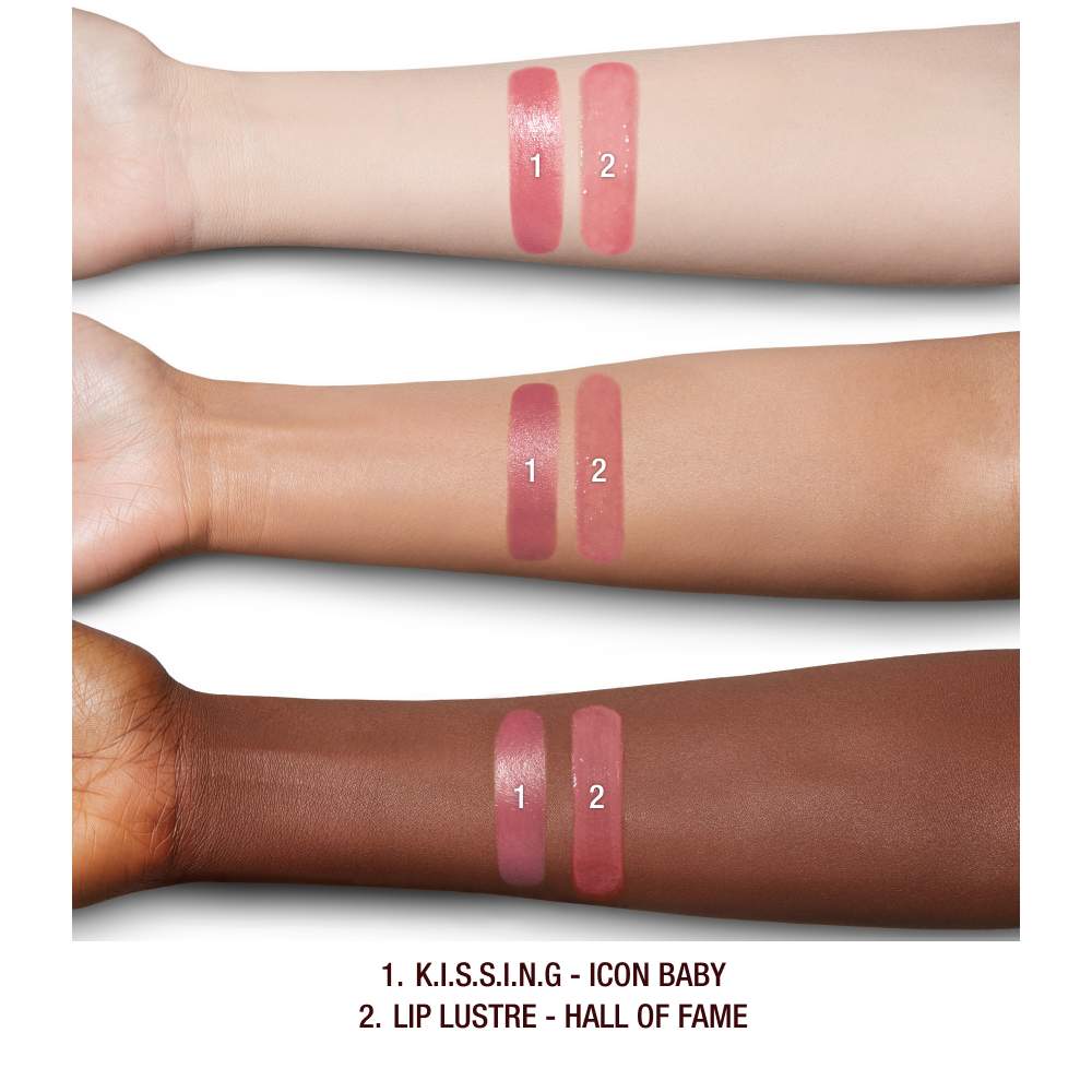 K.I.S.S.I.N.G Lipstick and Lip Gloss Duos - Charlotte Tilbury / Set 2pzs brillo labial