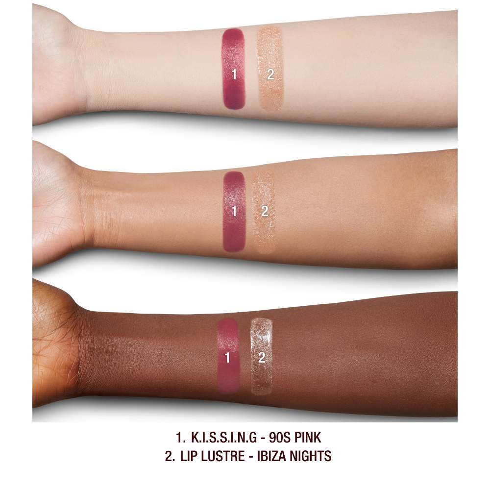 K.I.S.S.I.N.G Lipstick and Lip Gloss Duos - Charlotte Tilbury / Set 2pzs brillo labial