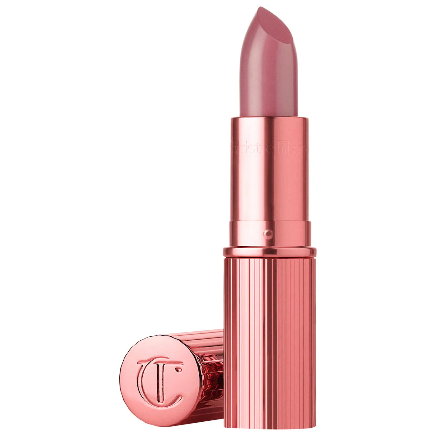 *PREORDEN: K.I.S.S.I.N.G Satin Shine Lipstick - Charlotte Tilbury / Labial hidratante
