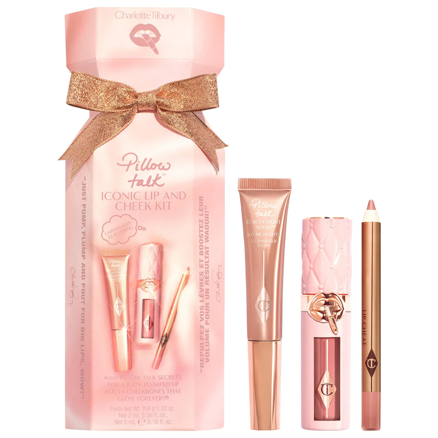*PREORDEN: Lip and Cheek Trio Makeup Gift Set - Charlotte Tilbury / Set de labios + mejillas