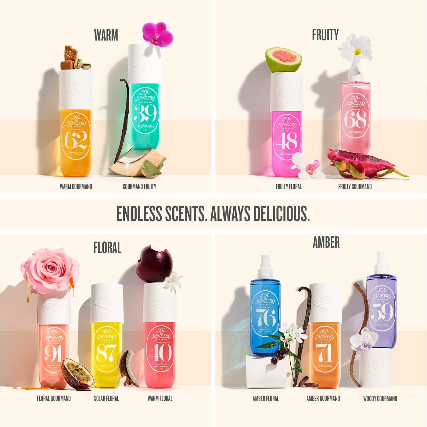 *PREORDEN: Cheirosa 39 Hair & Body Perfume Mist-  Sol de Janeiro / Fragancia para el cabello y el cuerpo