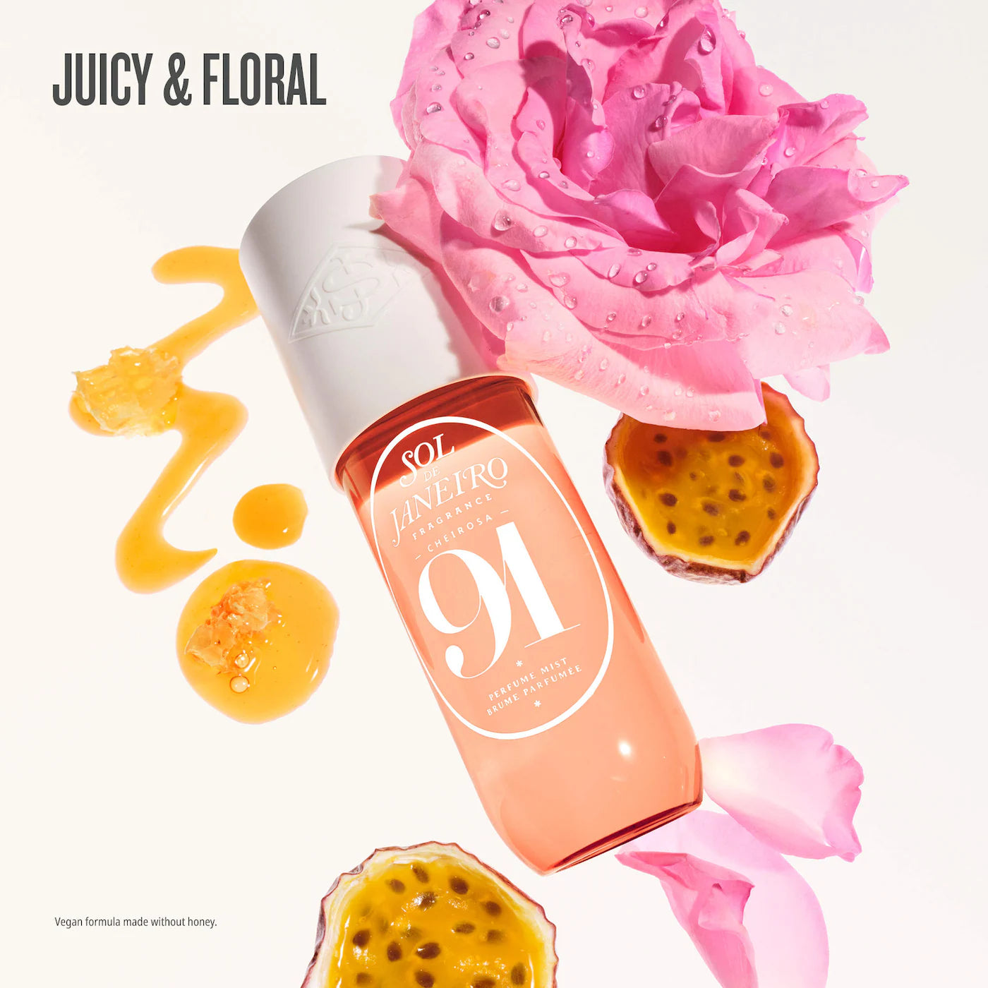 Cheirosa 91 Rosa Charmosa Body & Hair Perfume Mist - Sol de Janeiro / Fragancia corporal