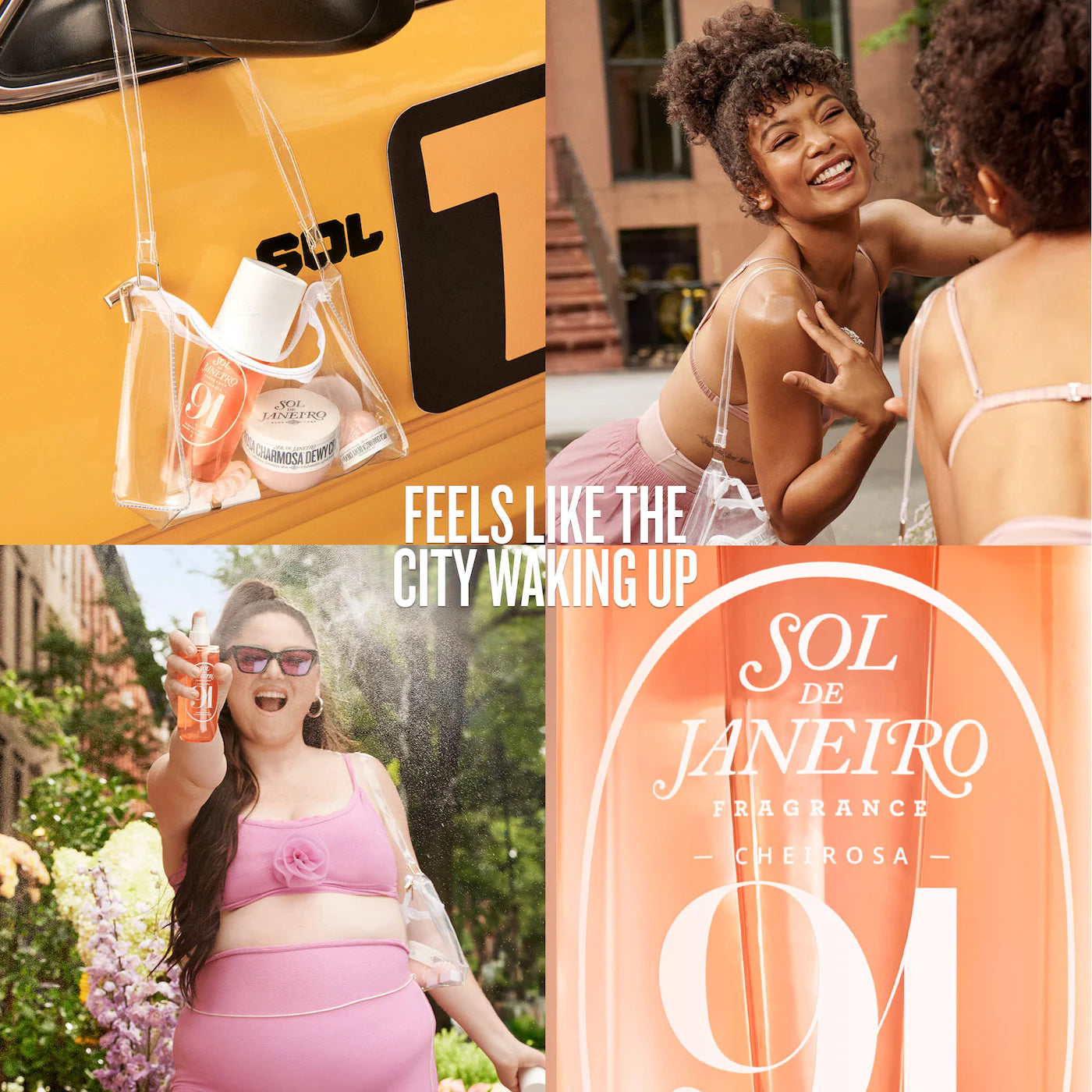 Cheirosa 91 Rosa Charmosa Body & Hair Perfume Mist - Sol de Janeiro / Fragancia corporal