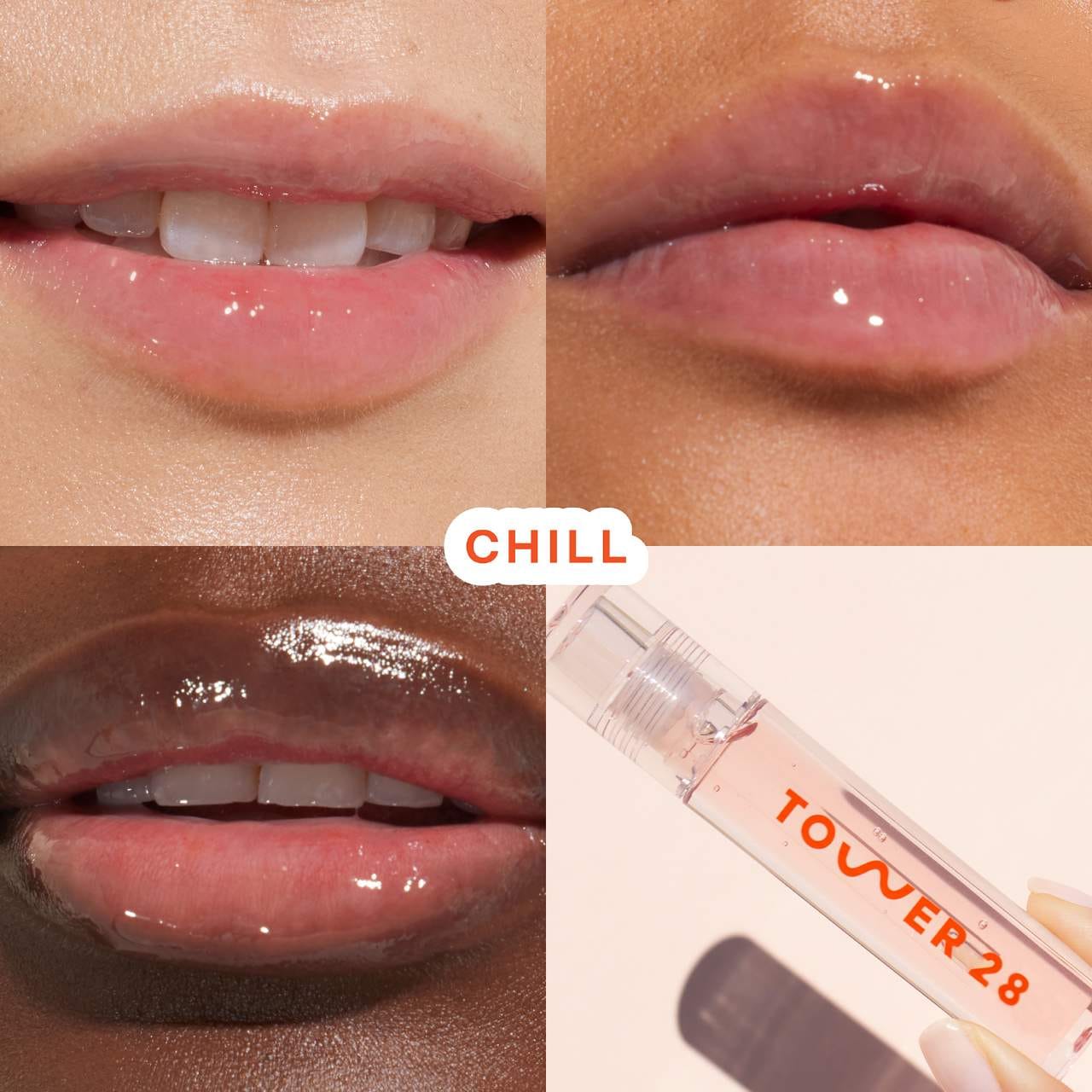 *PREORDEN: ShineOn Lip Jelly Hydrating Non-Sticky Lip Oil - Tower 28 / Labial hidratante