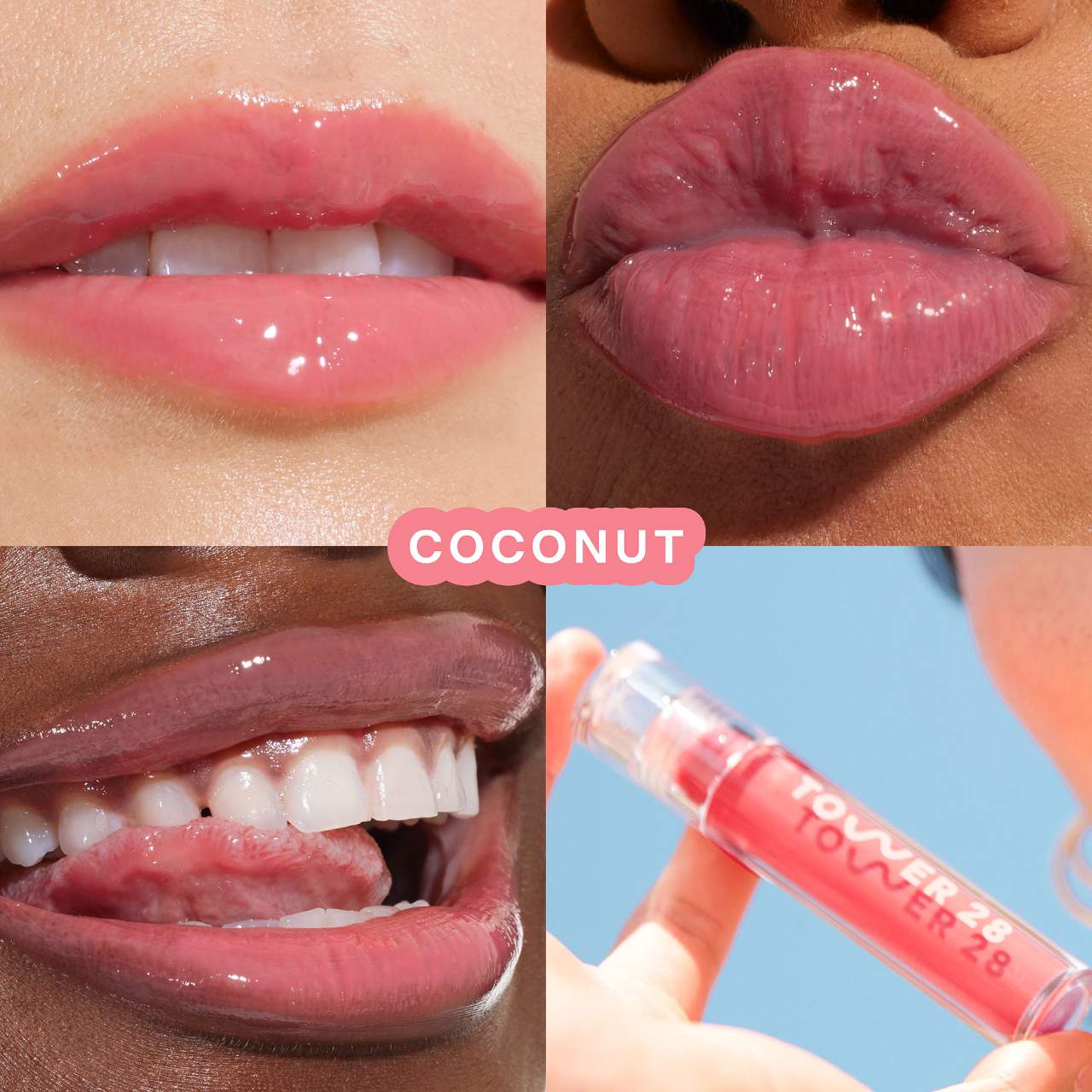 *PREORDEN: ShineOn Lip Jelly Hydrating Non-Sticky Lip Oil - Tower 28 / Labial hidratante