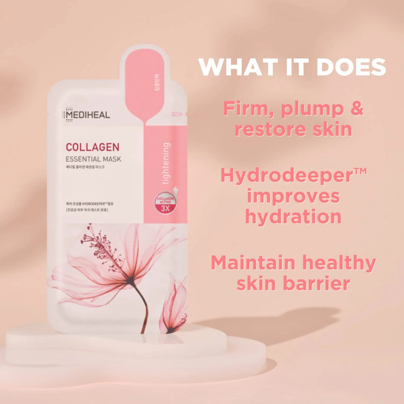 Collagen Essential Mask - Mediheal / Mascarilla antienvejecimiento
