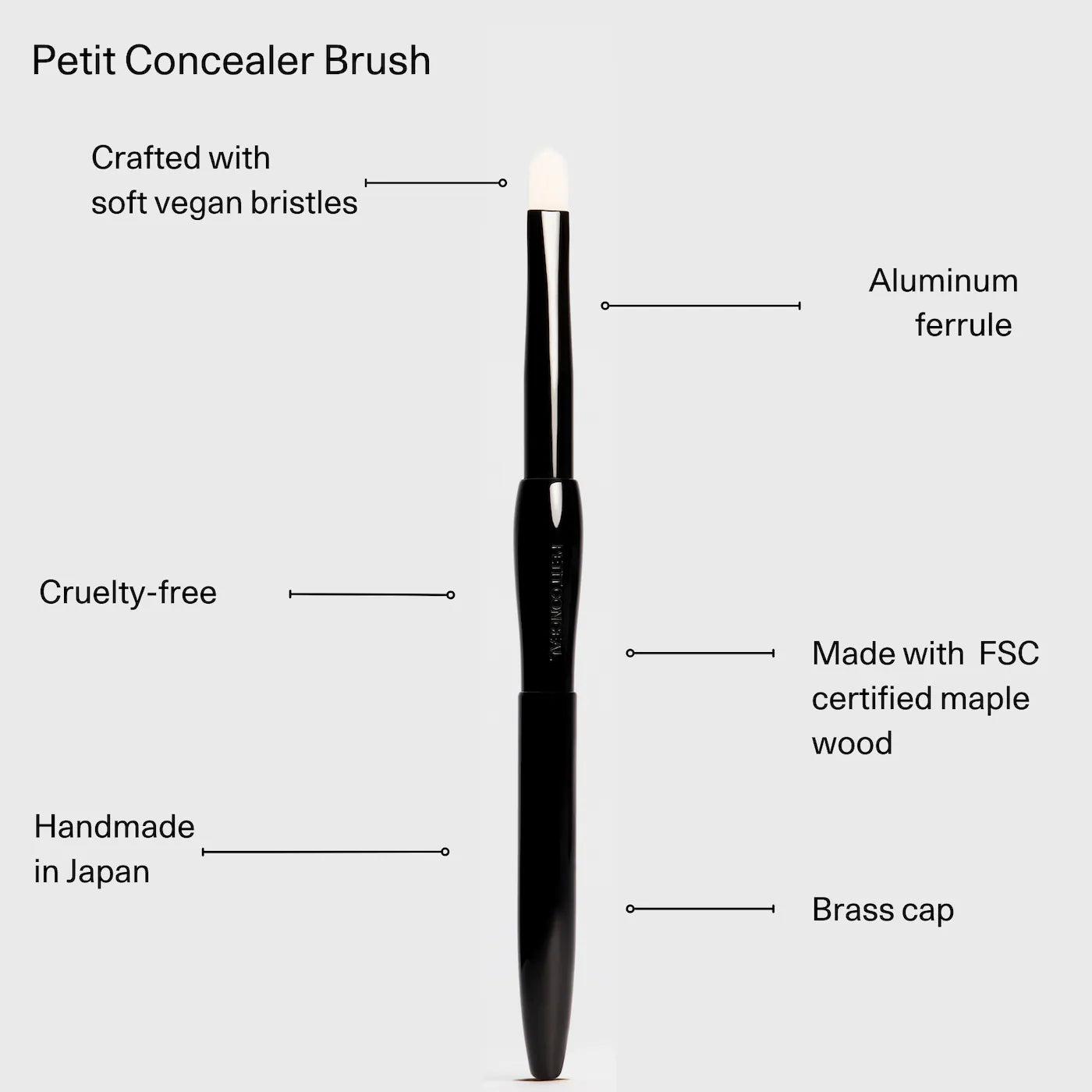 *PREORDEN: Petit Spot Concealer Brush - Fara Homidi / Brocha para corrector