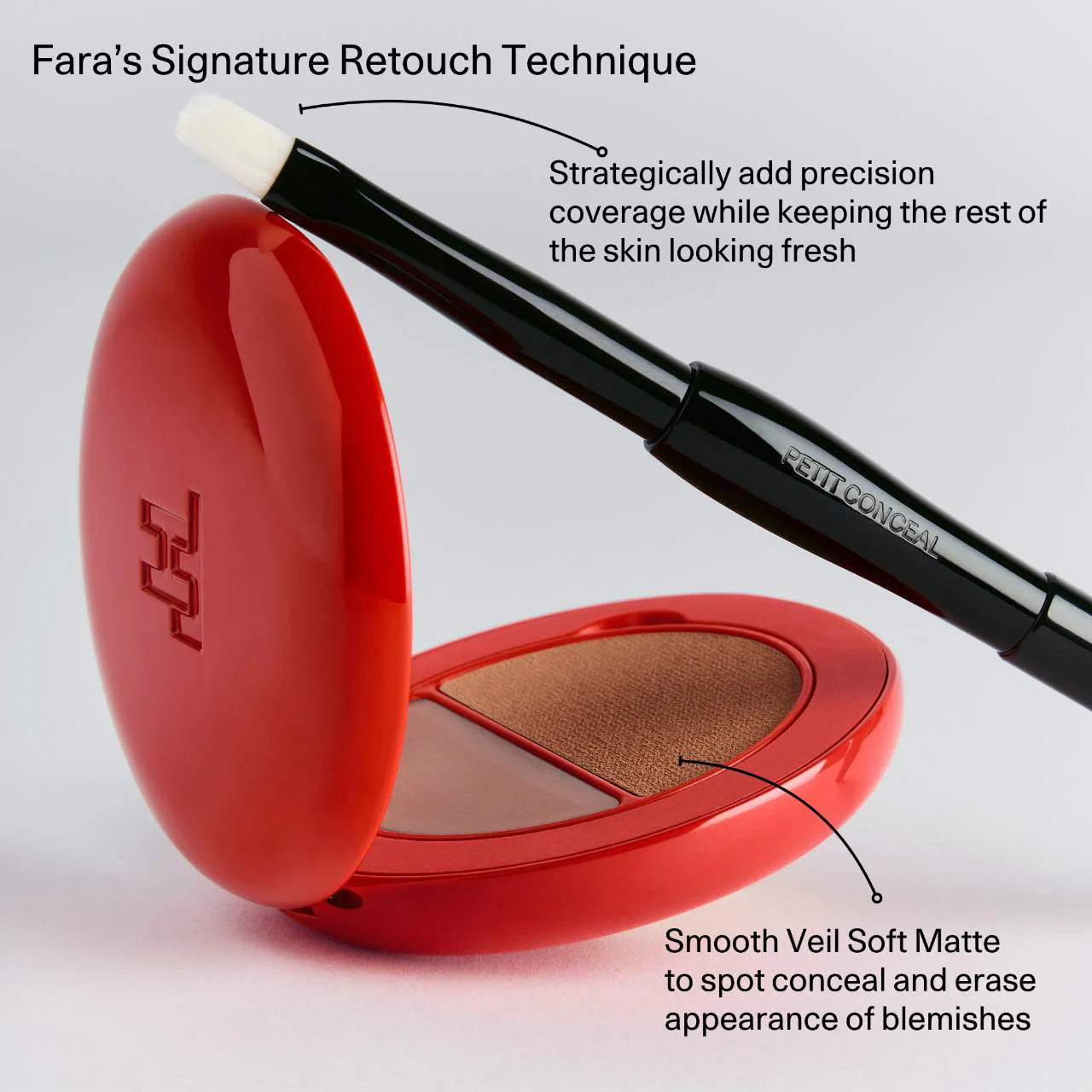 *PREORDEN: Petit Spot Concealer Brush - Fara Homidi / Brocha para corrector