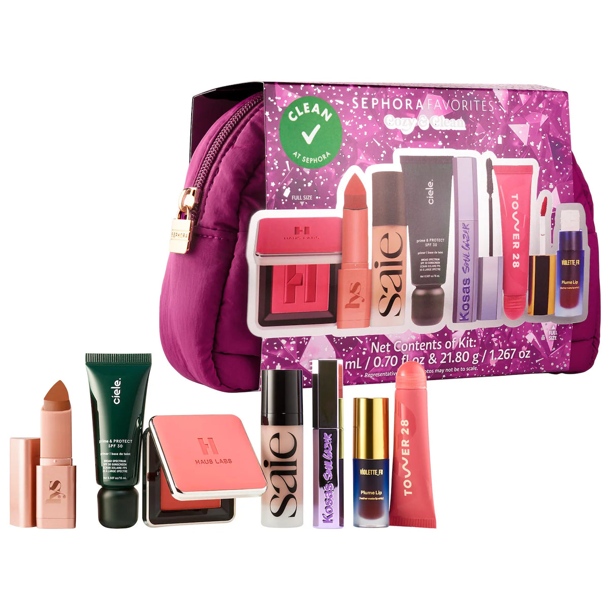 *PREORDEN: Cozy & Clean Makeup Value Set - Sephora Favorites / Set de maquillaje