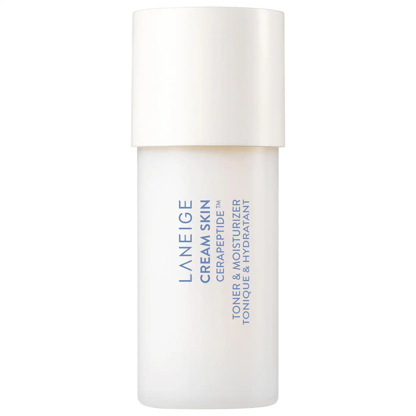 *PREORDEN: Cream Skin Refillable Toner & Moisturizer with Ceramides and Peptides - LANEIGE / Crema-Tónico lechosa para una piel radiante e hidratada.