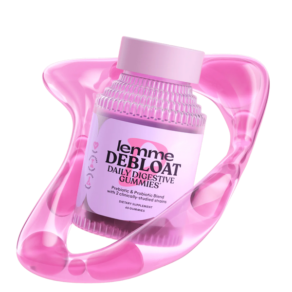 DEBLOAT Daily Digestive Gummies and Capsules - lemme / Gomitas para la digestión