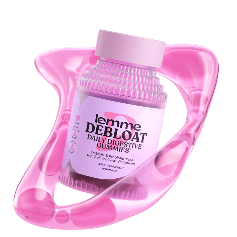 DEBLOAT Daily Digestive Gummies and Capsules - lemme / Gomitas o Capsulas para la digestión